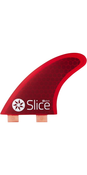 2026 Northcore Slice Ultra Light Hex Core S3 FCS Compatible Surfboard Fins SLI-01 - Red